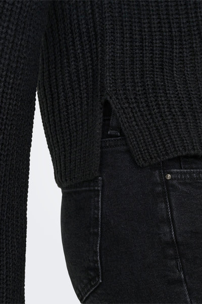 Pull col rond Noir - JDY
