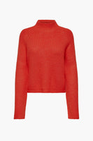 Pull col rond Rouge - JDY