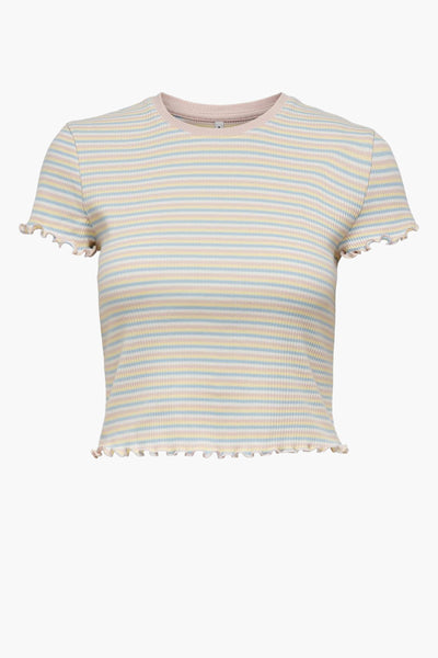 T-shirt (korte mouwen) Beige - ONLY®