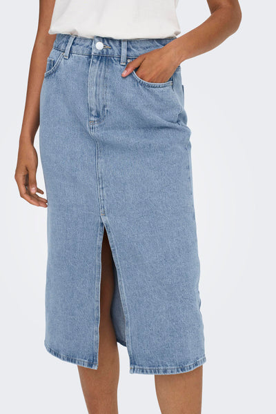 Jupe 3/4 LIGHT BLUE DENIM - ONLY®