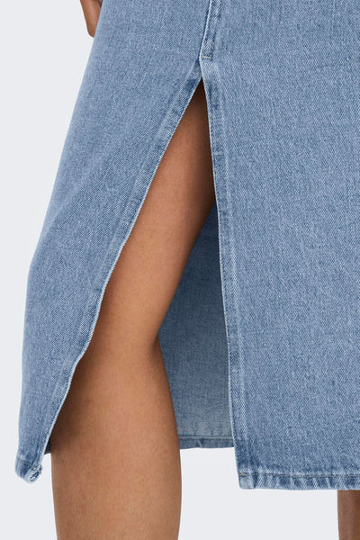 Jupe 3/4 LIGHT BLUE DENIM - ONLY®
