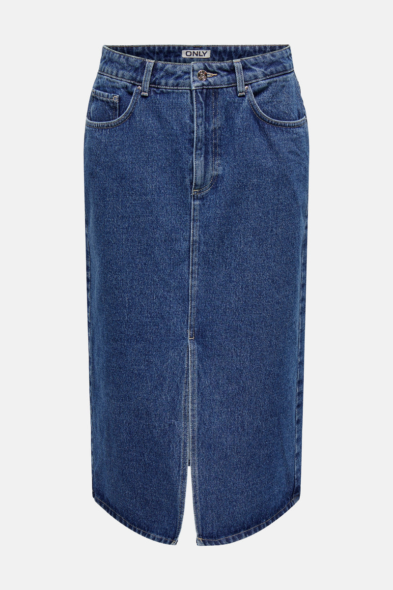 ONLBIANCA MIDI SKIRT DNM  REA NOOS