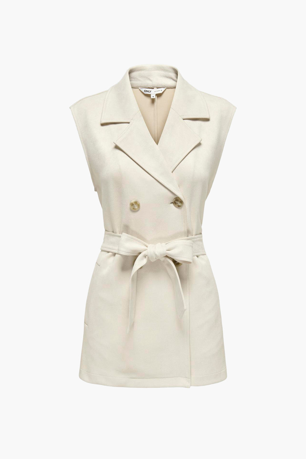 Veste (sans manches) Beige - ONLY®