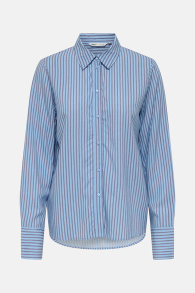 Chemise à manches longues - bleu