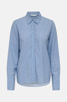 Chemise à manches longues - bleu