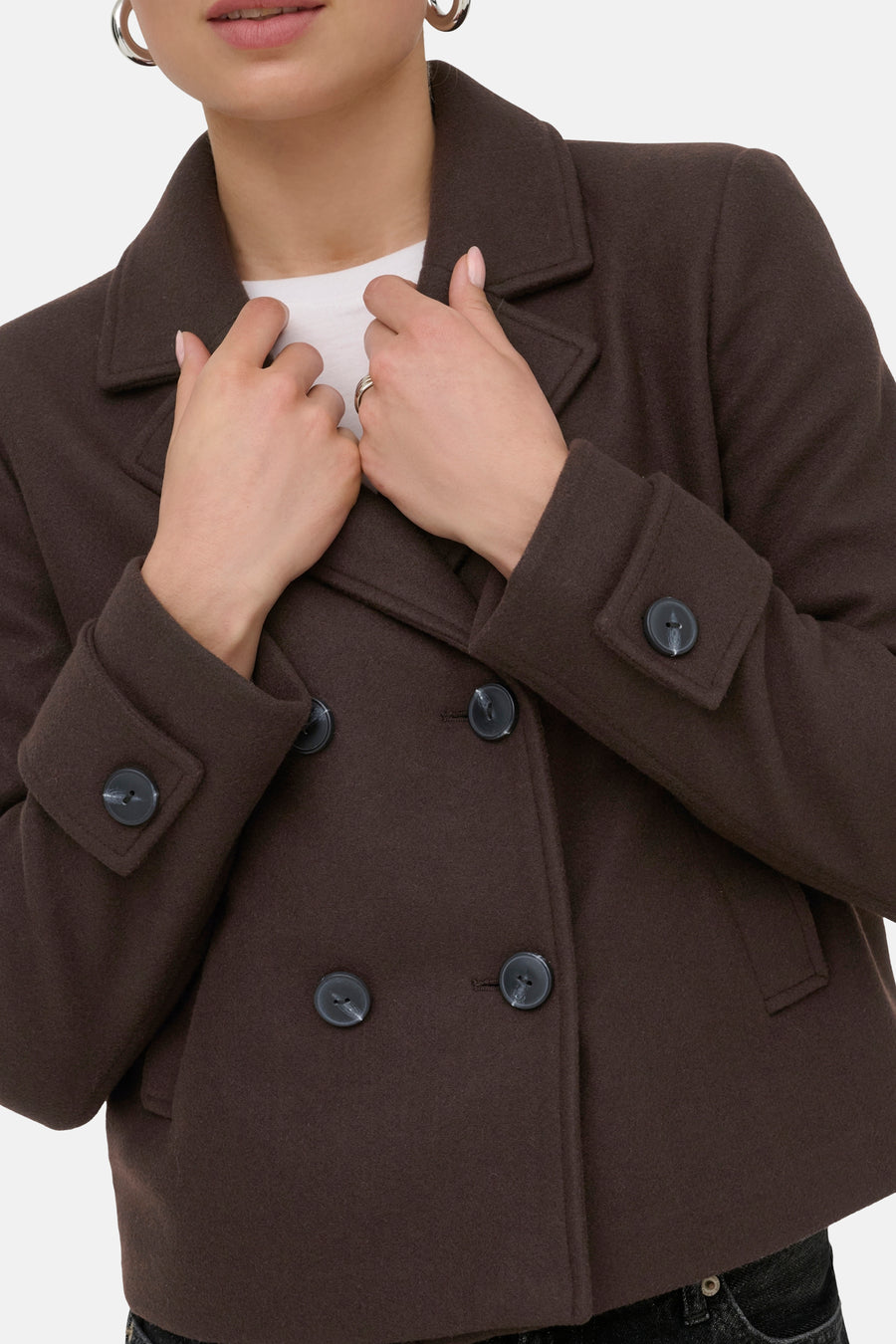 Dames tops jas casual bruin - ONLY®