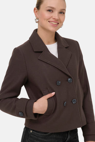 Dames tops jas casual bruin - ONLY®