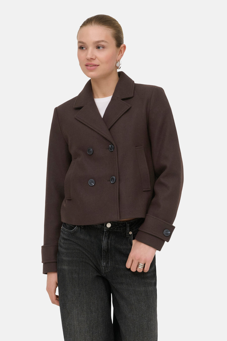 Dames tops jas casual bruin - ONLY®