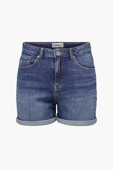 Short - mid blue denim