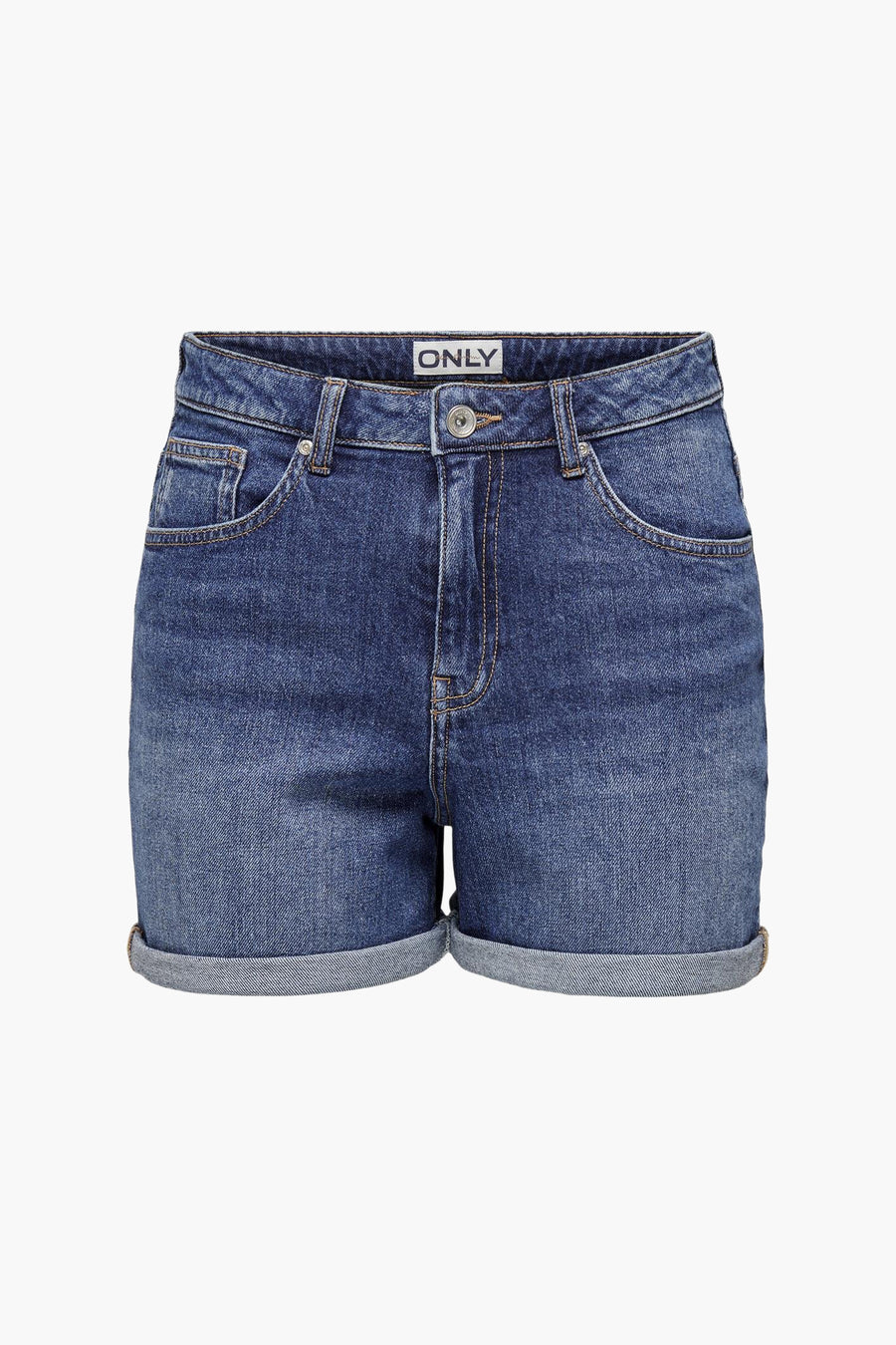 Short - mid blue denim