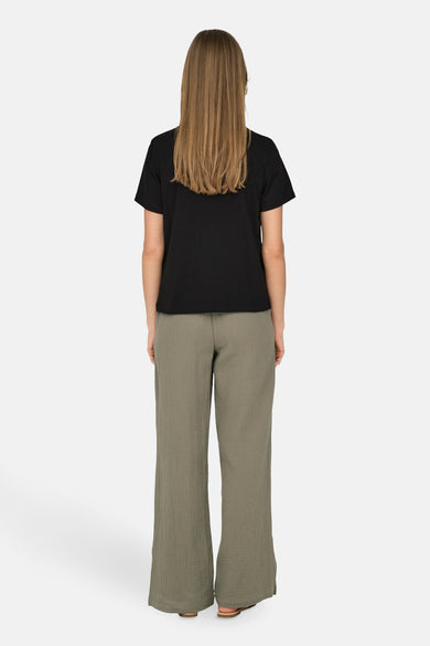 T-shirt met korte mouwen - zwart