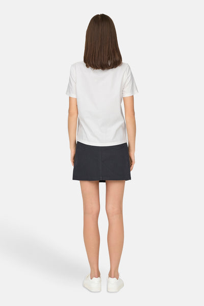 Top uni manches courtes Blanc - JDY