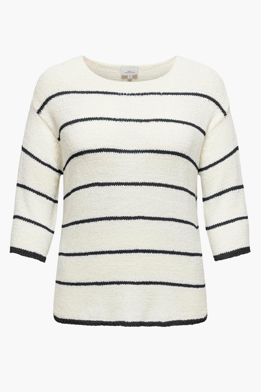 Pull col V Écru - CARMAKOMA