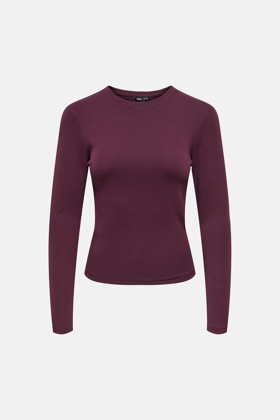 Top uni manches longues mauve - ONLY®