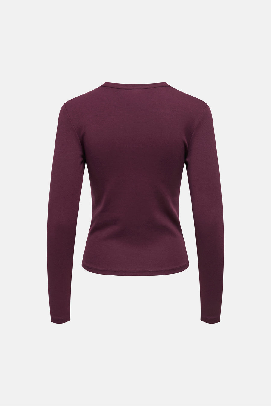 Top uni manches longues mauve - ONLY®