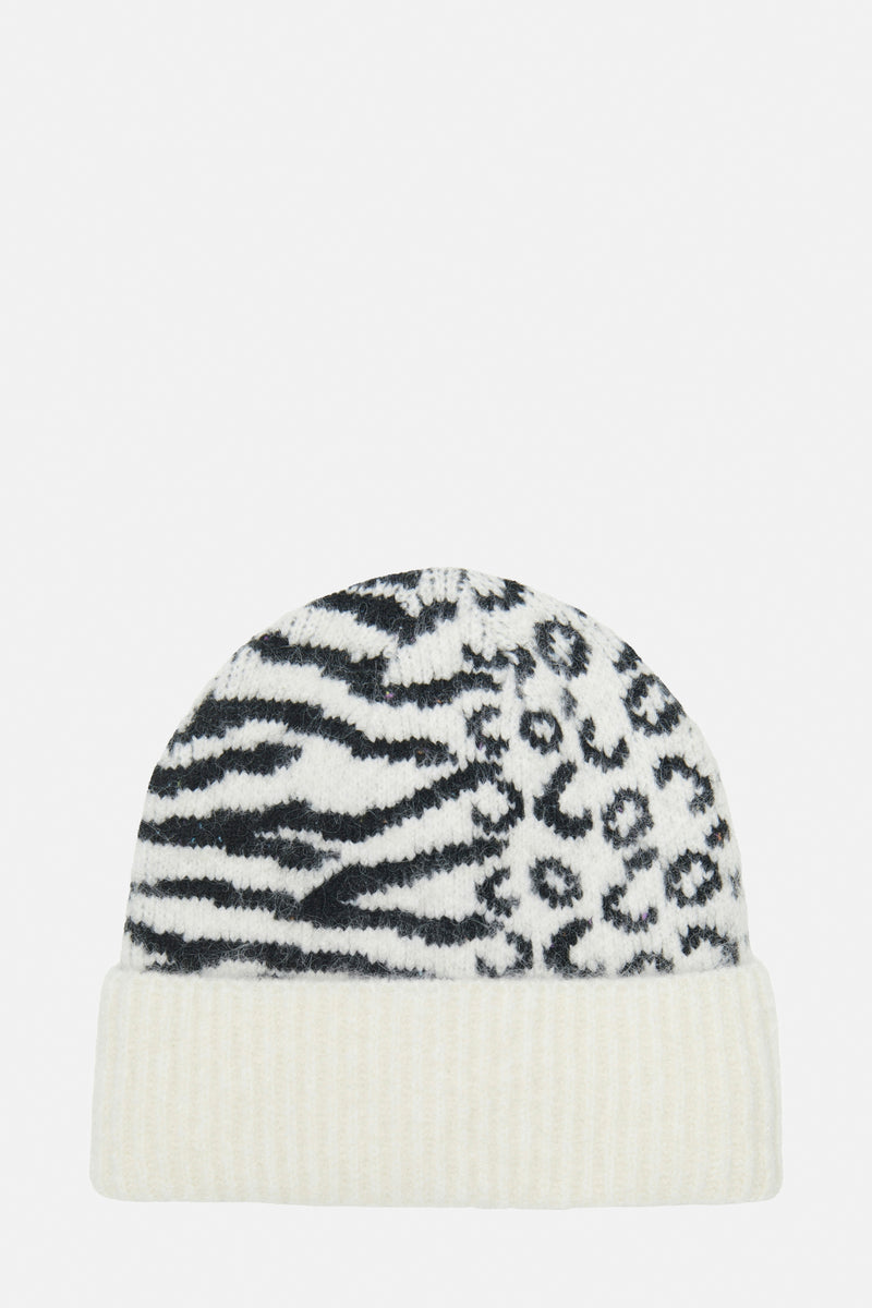 ONLTRINE ANIMALPRINT BEANIE CC