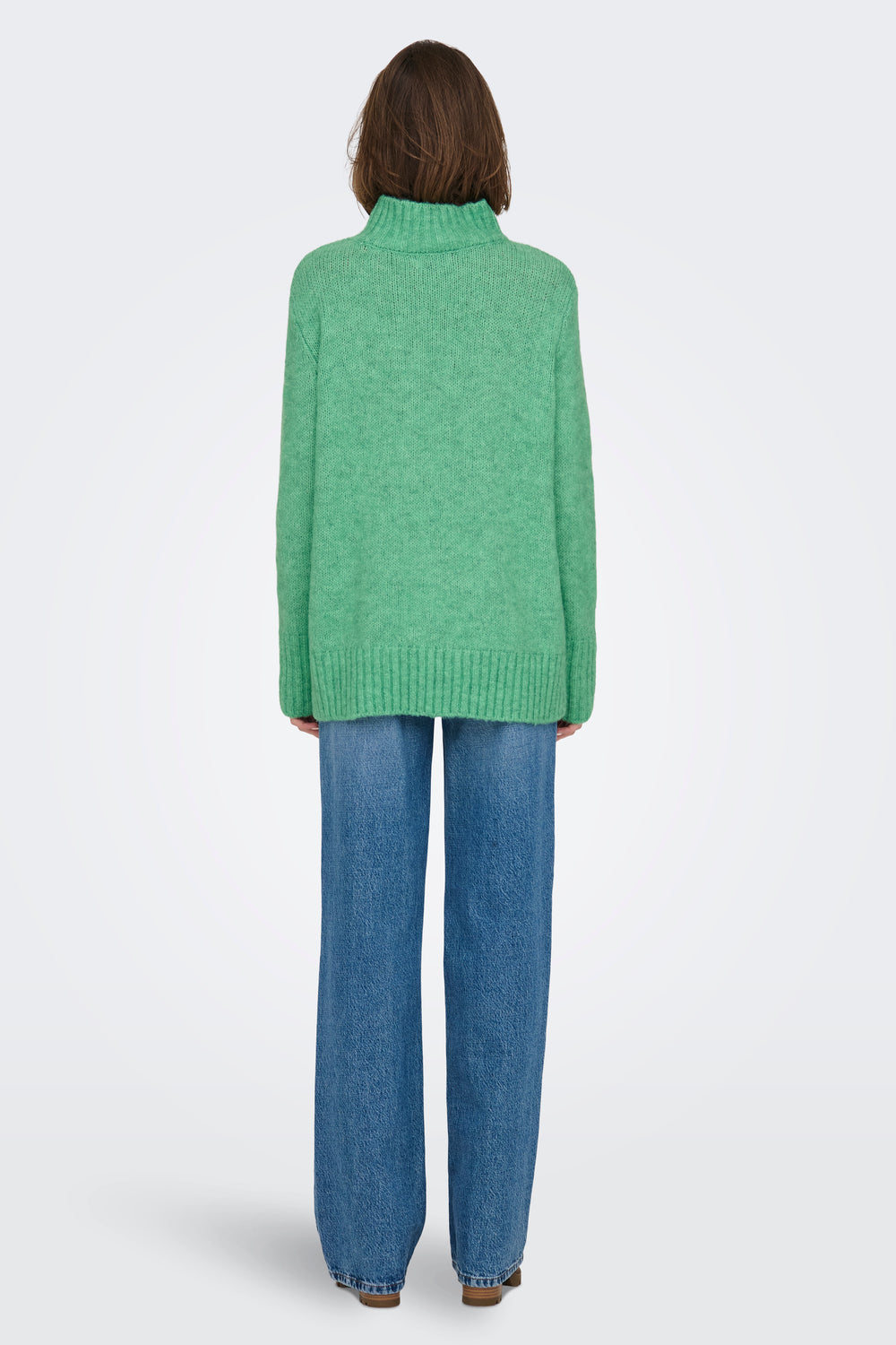Pull col montant Vert - ONLY®