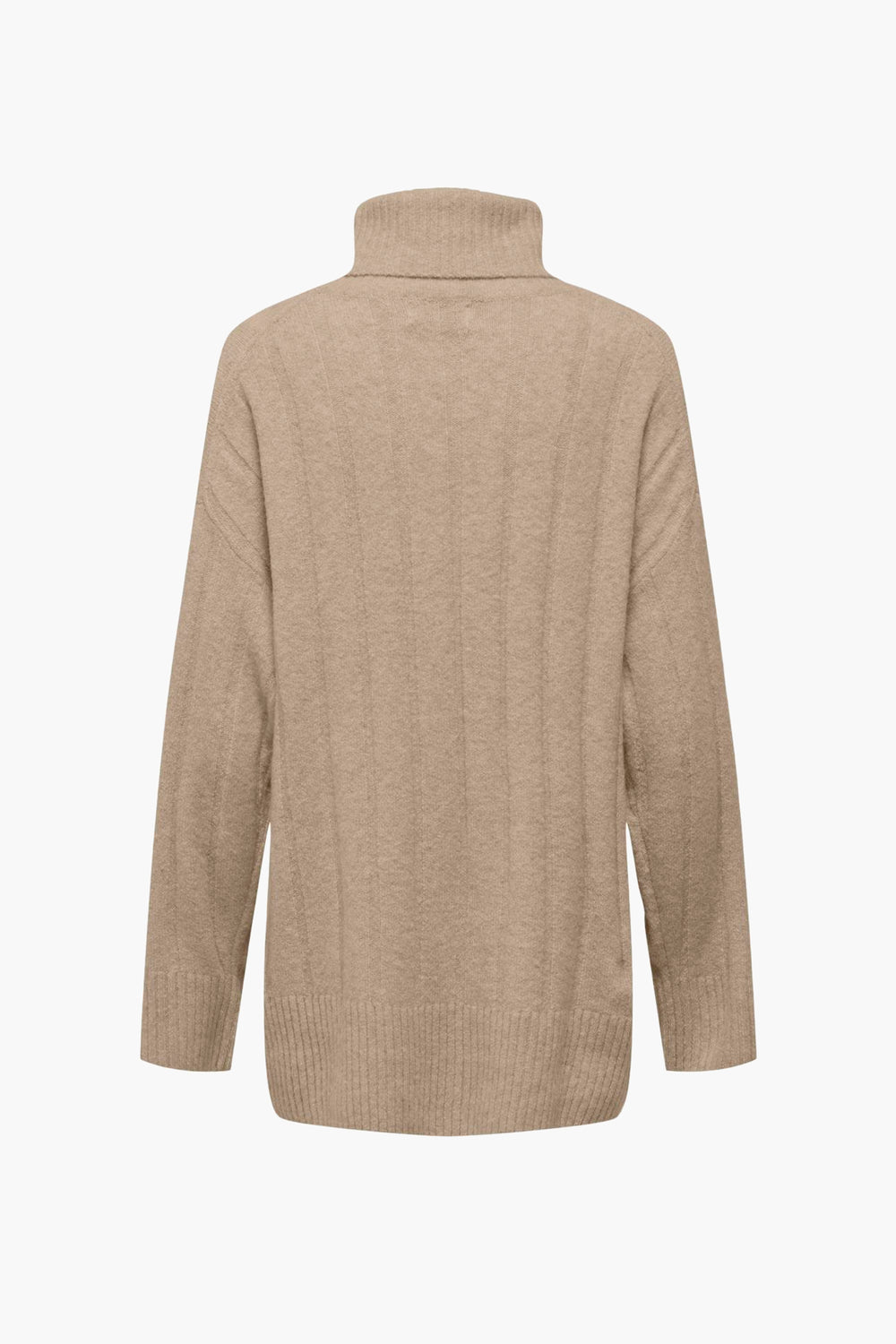 Pull col montant Beige - ONLY®