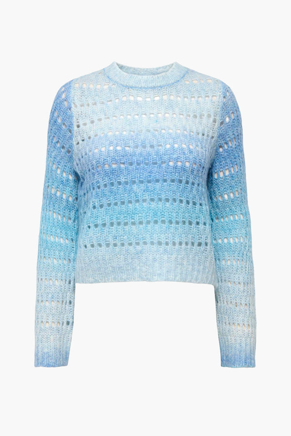 Pull col rond Bleu - ONLY®