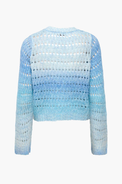 Pull col rond Bleu - ONLY®