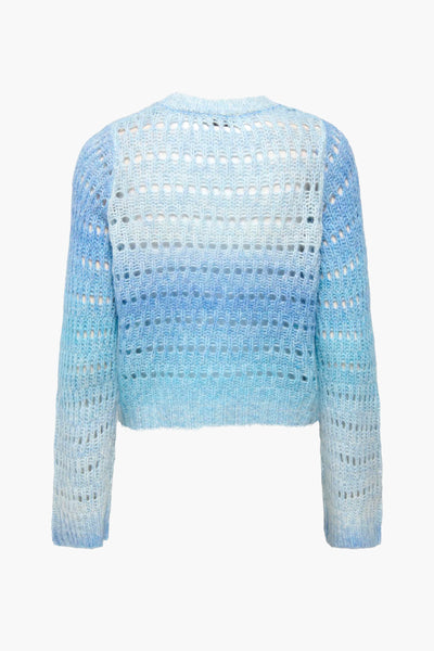 Pull col rond Bleu - ONLY®