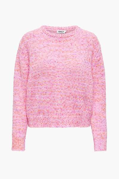 Pull col rond Rose - ONLY®