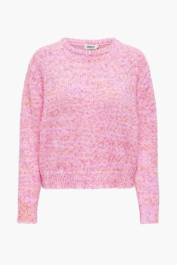 Pull col rond Rose - ONLY®