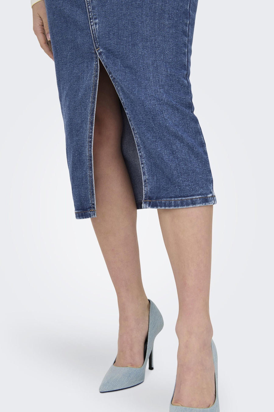 Jupe 3/4 MID BLUE DENIM - ONLY®