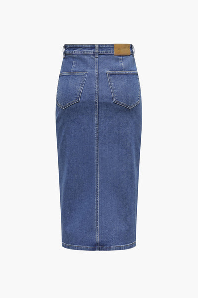 Jupe 3/4 MID BLUE DENIM - ONLY®