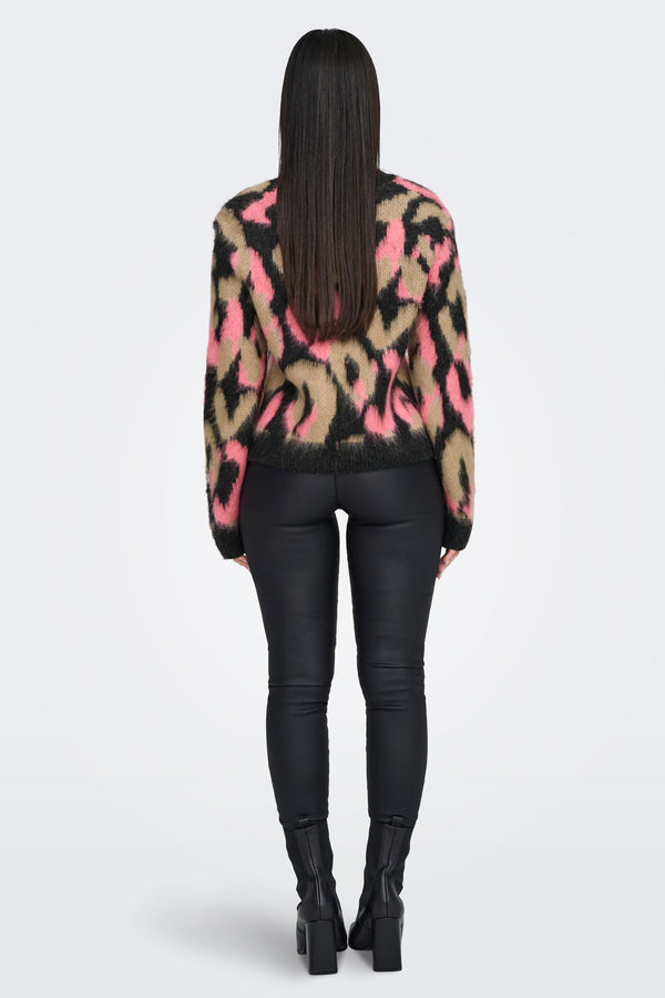 Pull col rond Rose - ONLY®