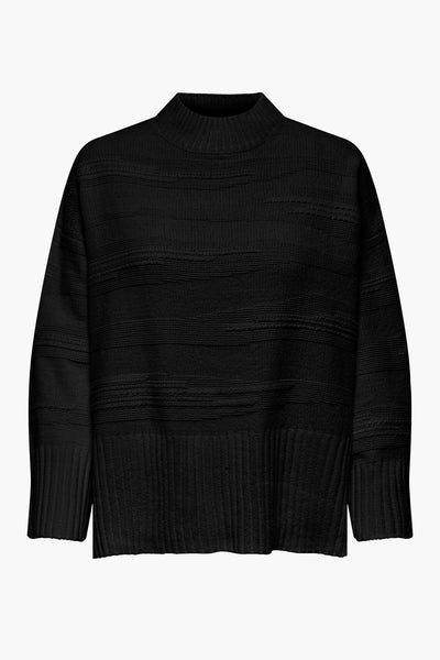 Pull col montant Noir - ONLY®