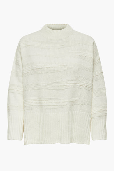 Pull col montant Blanc - ONLY®