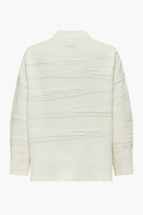 Pull col montant Blanc - ONLY®