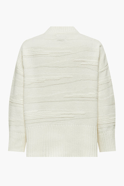 Pull col montant Blanc - ONLY®