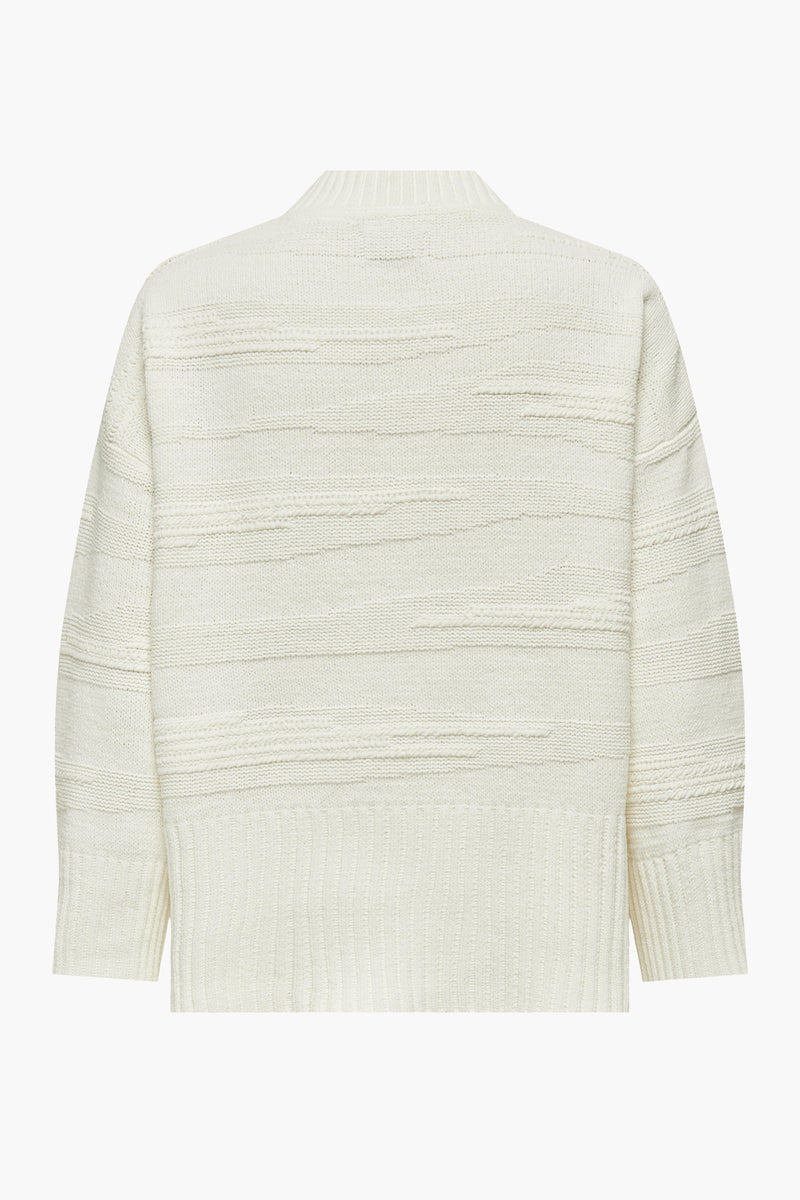 Pull col montant Blanc - ONLY®