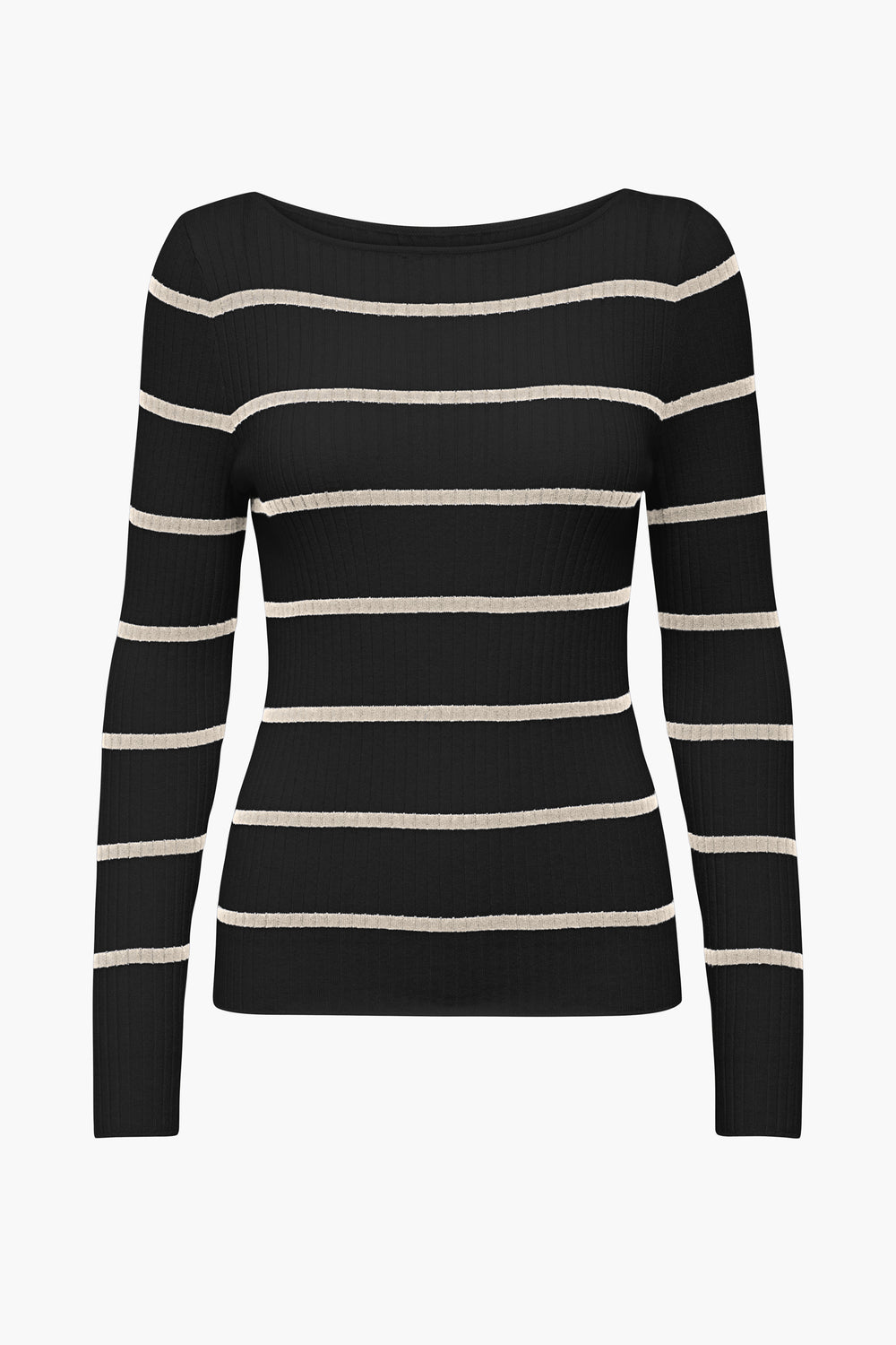 Pull col rond Noir - ONLY®