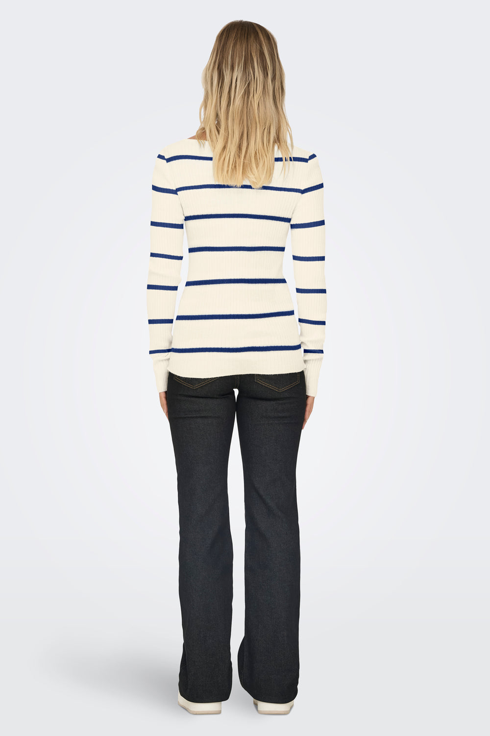 Pull col rond Blanc - ONLY®