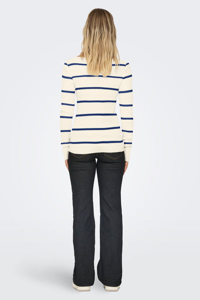 Pull col rond Blanc - ONLY®