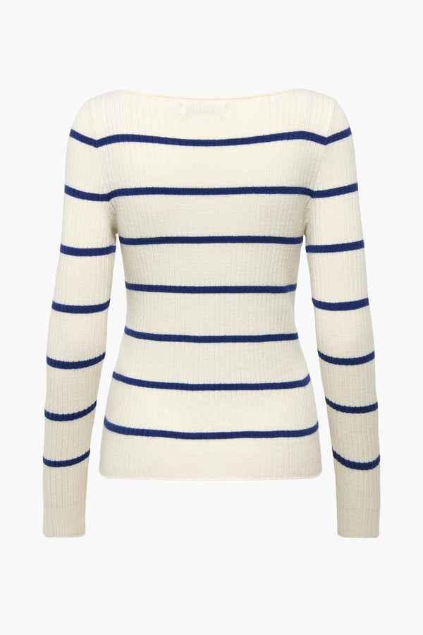 Pull col rond Blanc - ONLY®
