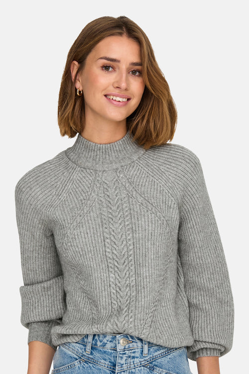 ONLKATIA LS DETAIL HIGHNECK KNT