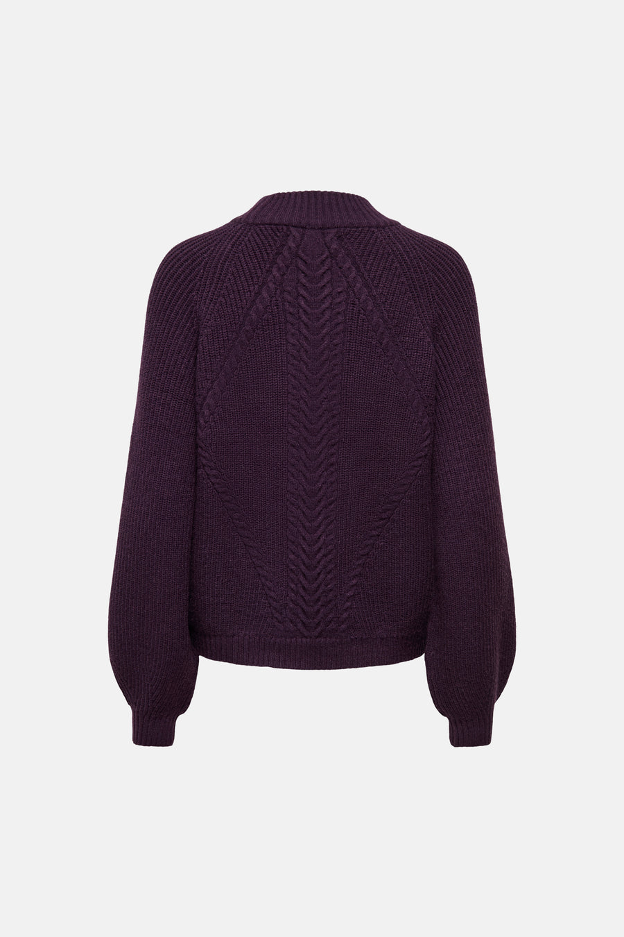 Pull col montant mauve - ONLY®