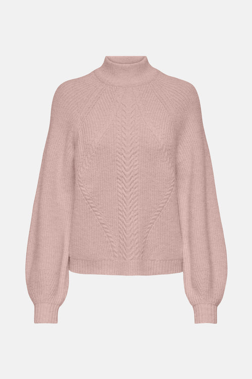 ONLKATIA LS DETAIL HIGHNECK KNT