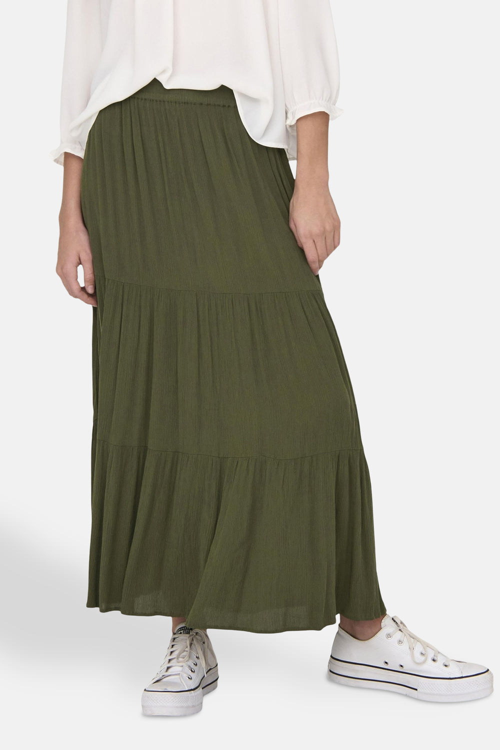 Jupe longue Vert - ONLY®