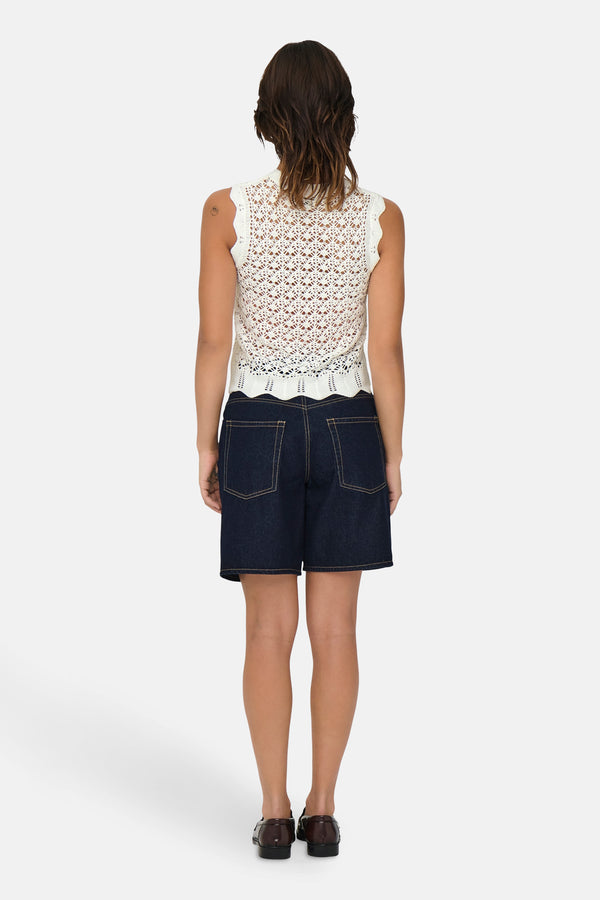 Top (sans manches) Blanc - JDY