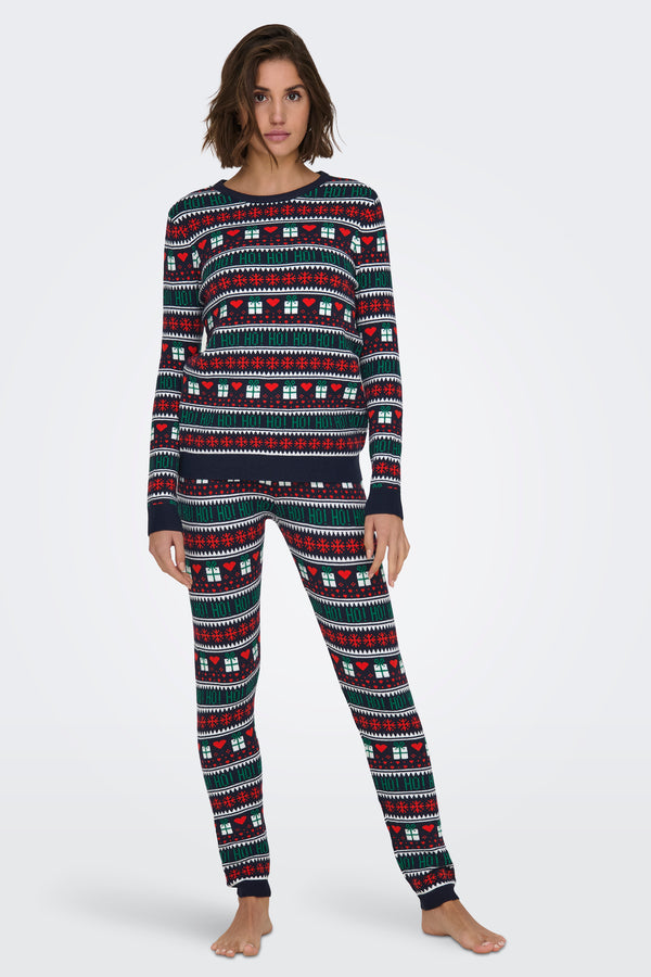 Pull col rond Multicolore - ONLY®