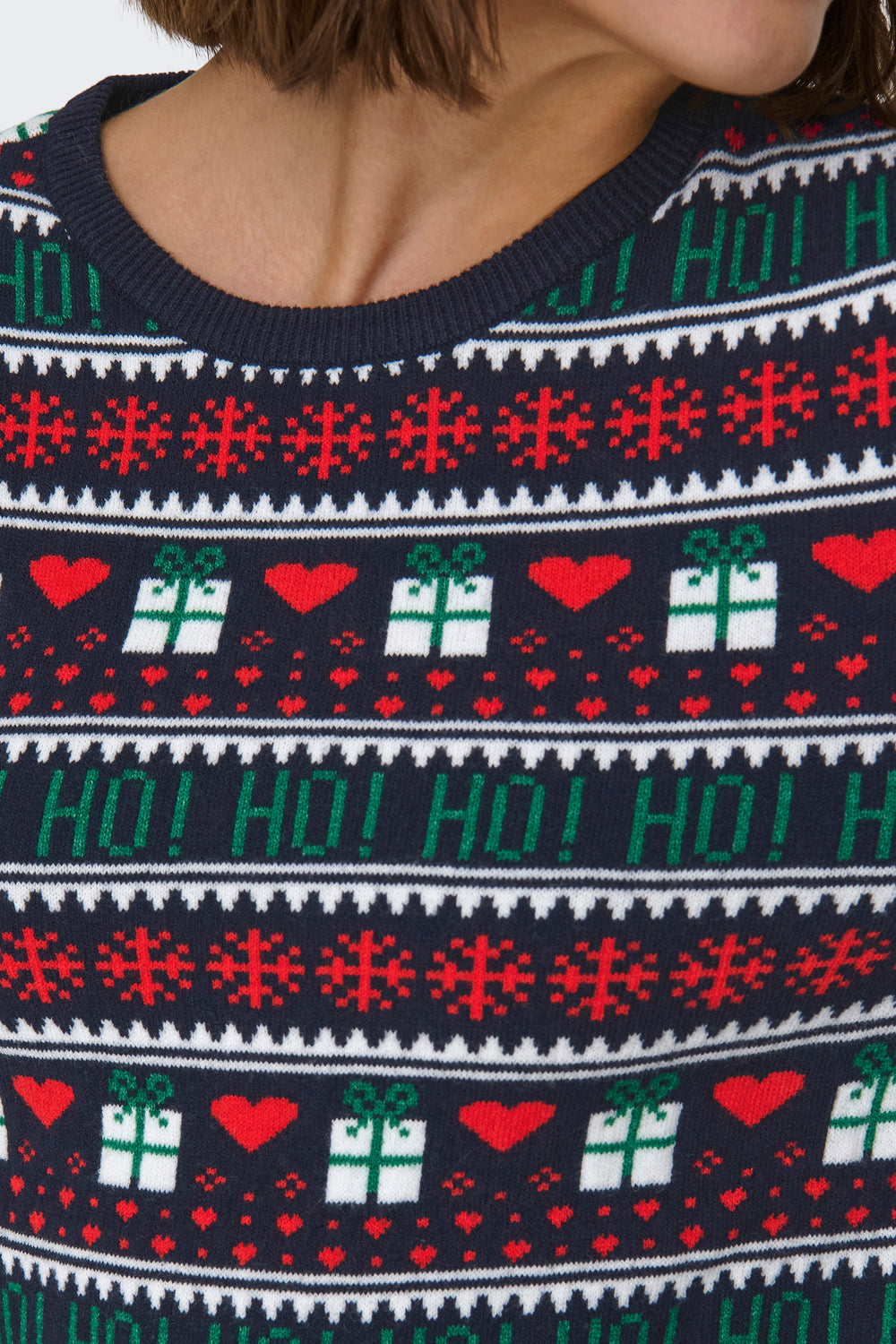 Pull col rond Multicolore - ONLY®