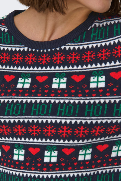 Pull col rond Multicolore - ONLY®