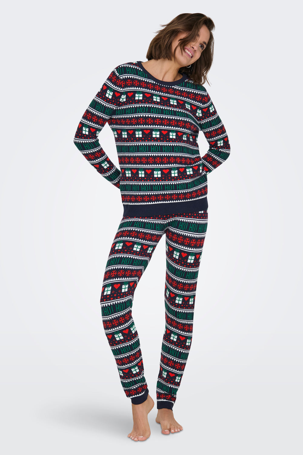 Pull col rond Multicolore - ONLY®
