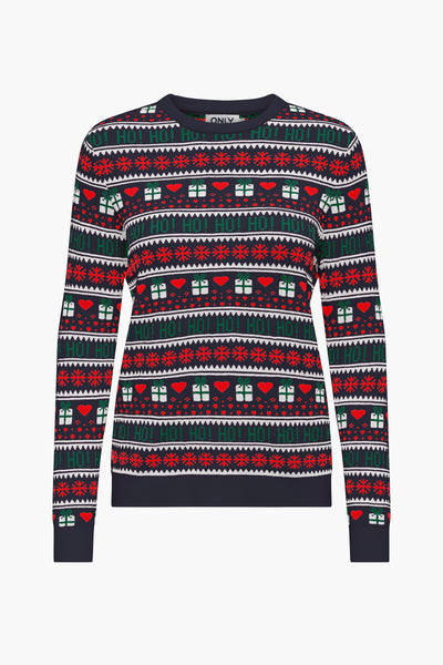 Pull col rond Multicolore - ONLY®