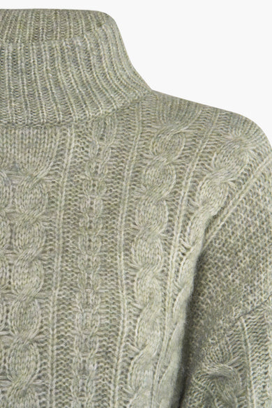 Pull col rond Vert - ONLY®